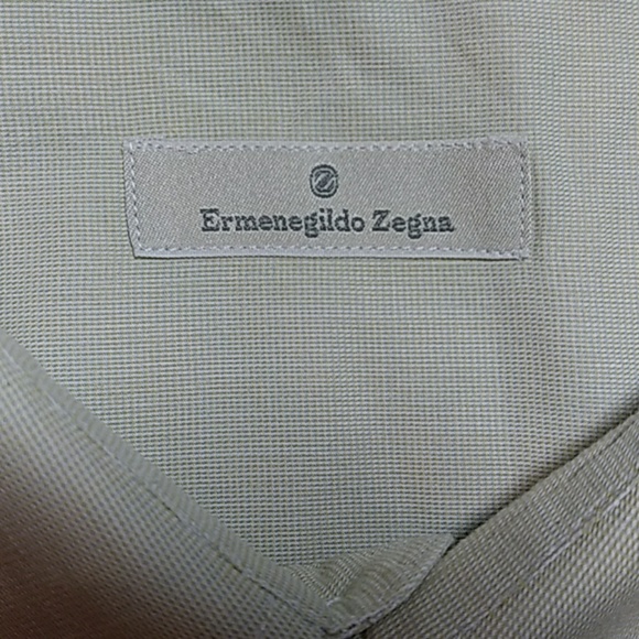 ERMENEGILDO ZENGA 100% Cotton Button Up Shirt - Picture 4 of 8